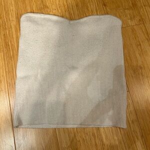 Edikted cream knit tube top